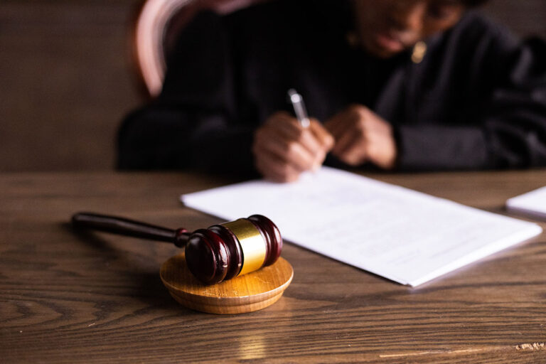 Family Court Initiating Application - image of a judge approving application letter